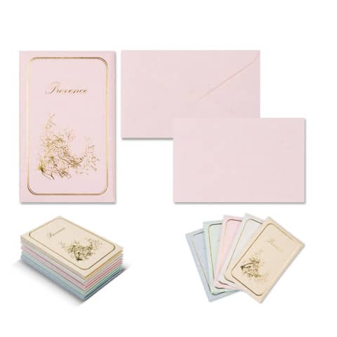 Cartoncino + busta Saul Sadoch 5 taschette modello Provence 8026